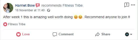 Fitness Tribe member review